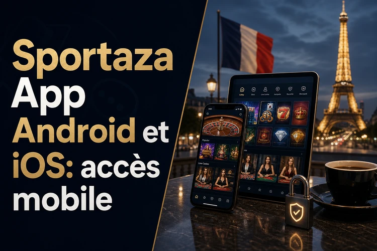 App Sportaza Android et iOS: vérifier l'accès mobile avant installation