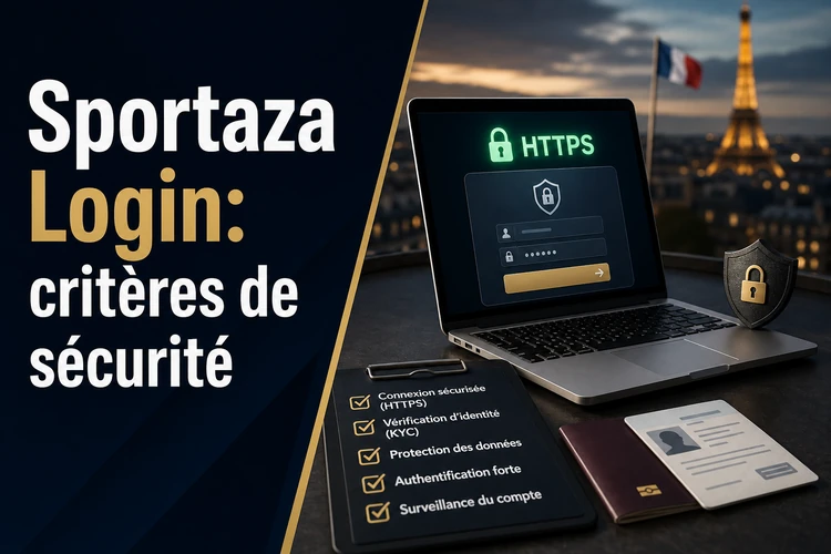 Sportaza Login et Casino Login: revenir aux critères de sécurité