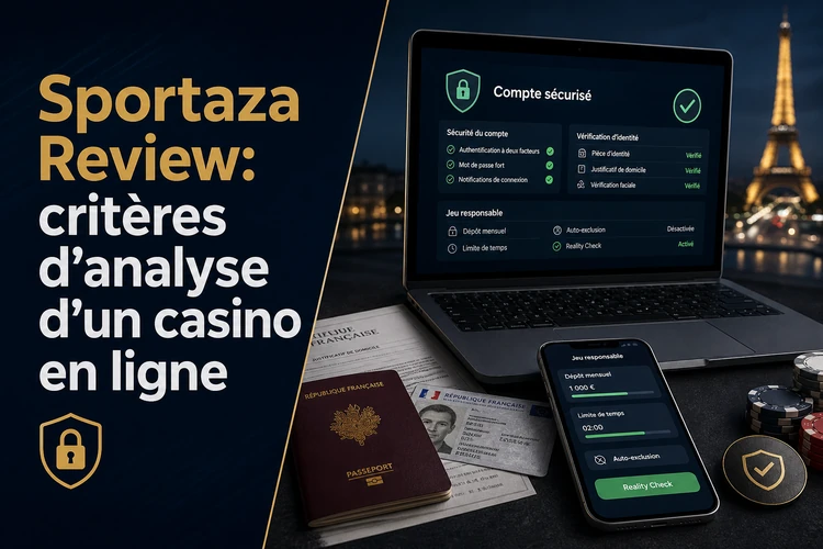 Sportaza Review: critères d’analyse d’un casino en ligne