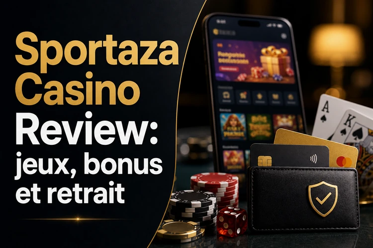 Sportaza Casino Review: jeux, bonus et retrait